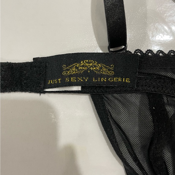 lace mesh bustier lingerie top - Picture 8 of 14